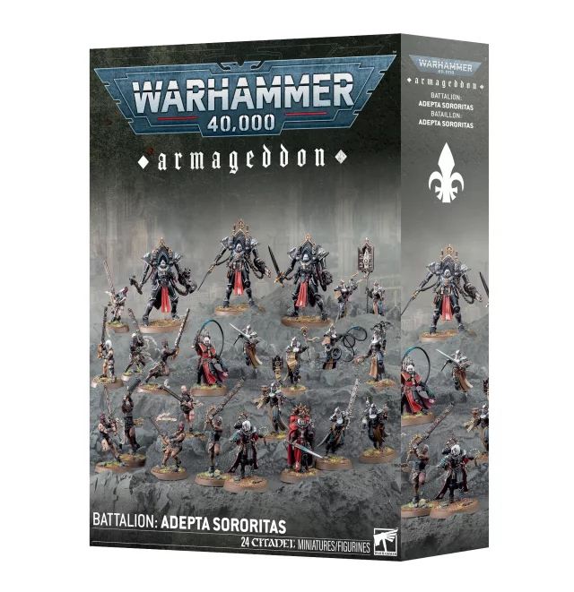 W40k: Armageddon - Battalion: Adepta Sororitas (11 Figuren) - Warhammer