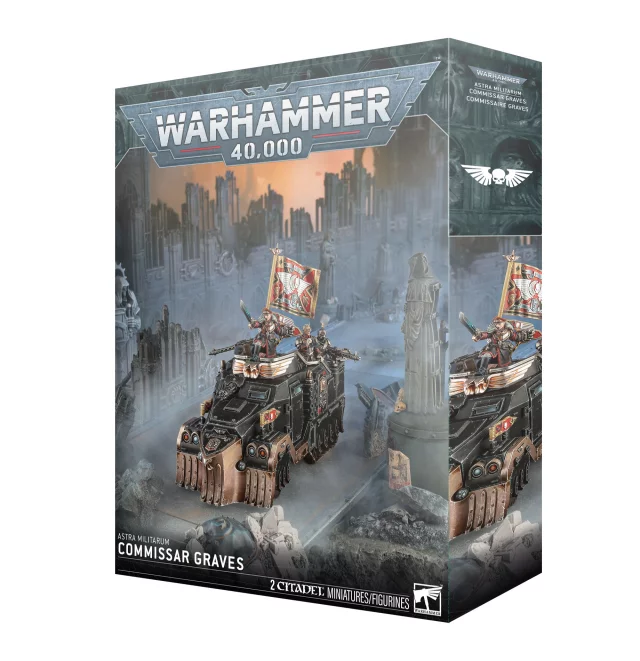 W40k: Astra Militarum - Commissar Graves (1 Figur) - Warhammer