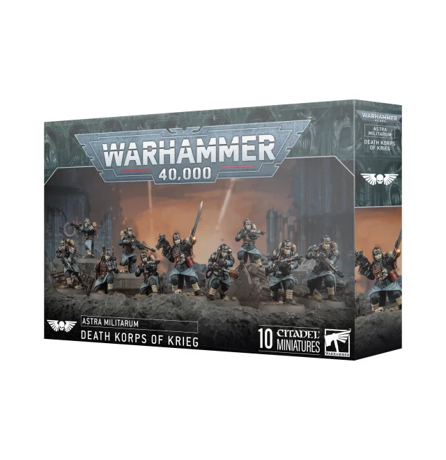W40k: Astra Militarum - Death Korps of Krieg (10 Figuren) - Warhammer