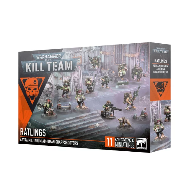 W40k: Kill Team - Astra Militarum - Ratlings (11 Figuren) - Warhammer