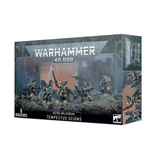 W40k: Astra Militarum - Tempestus Scions (5 Figuren) - Warhammer