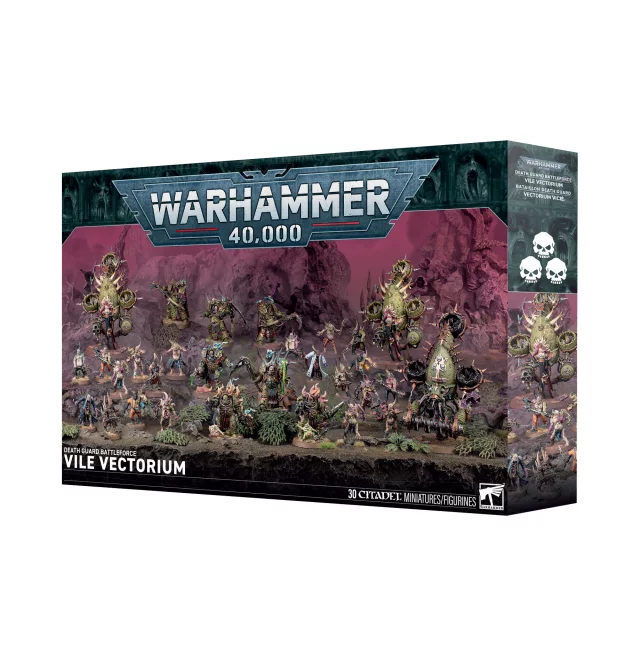 W40k: Battleforce: Death Guard - Vile Vectorium (30 Figuren) - Warhammer