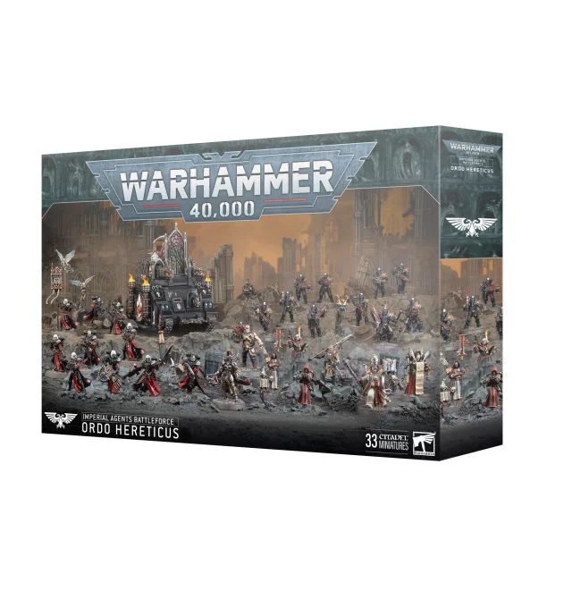 W40k: Battleforce: Imperial Agents - Ordo Hereticus (33 Figuren) - Warhammer