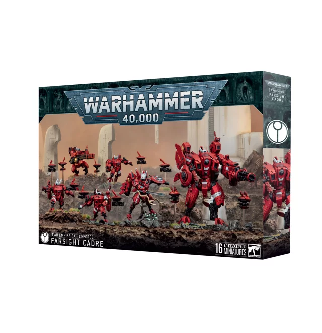 W40k: Battleforce: T'au Empire - Farsight Cadre (16 Figuren) - Brettspiel
