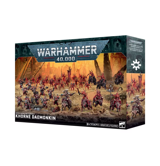 W40k: Battleforce: World Eaters - Khorne Daemonkin (38 Figuren) - Warhammer