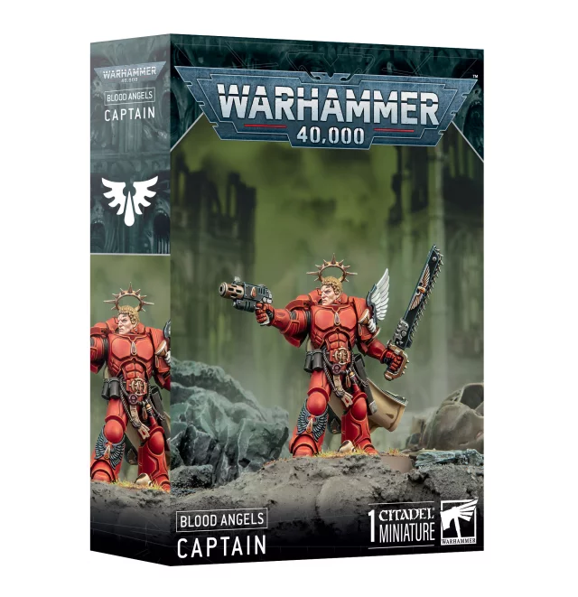 W40k: Blood Angels - Captain (1 Figur) - Warhammer