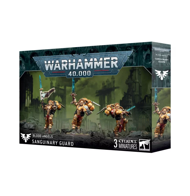 W40k: Blood Angels - Sanguinary Guard (3 Figur) - Warhammer