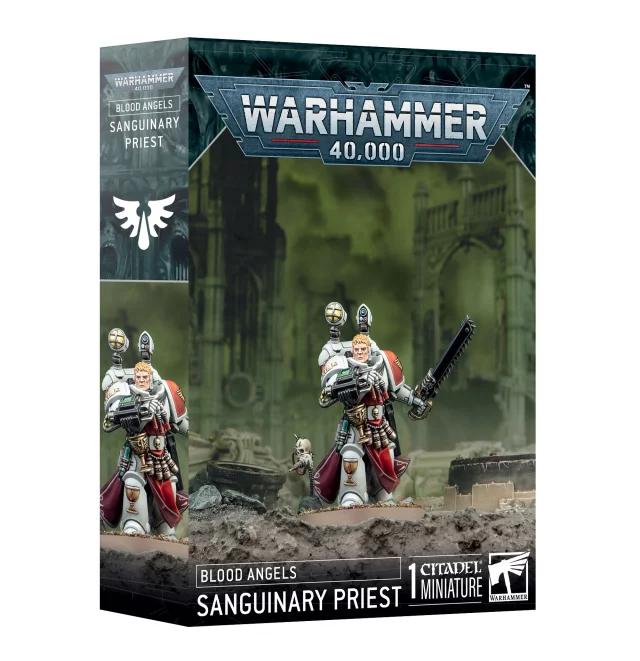 W40k: Blood Angels - Sanguinary Priest (1 Figur) - Warhammer