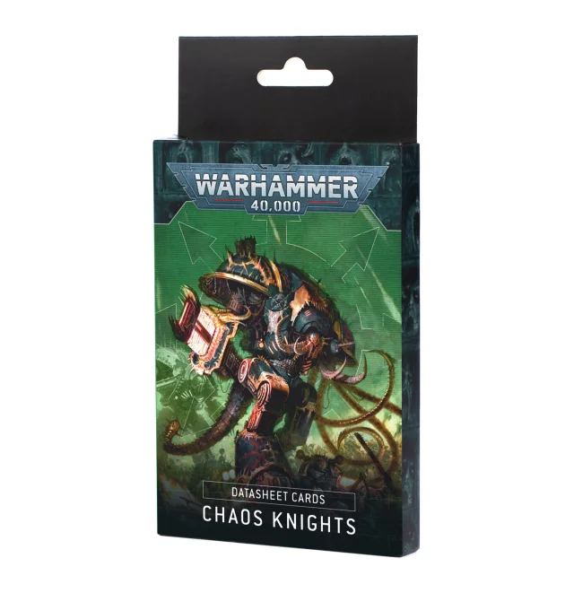 W40k: Chaos Knights Datacards (2025) - Warhammer