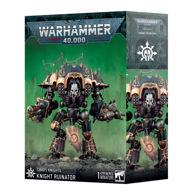 W40k: Chaos Knights: Knight Ruinator (1 Figur) - Brettspiel