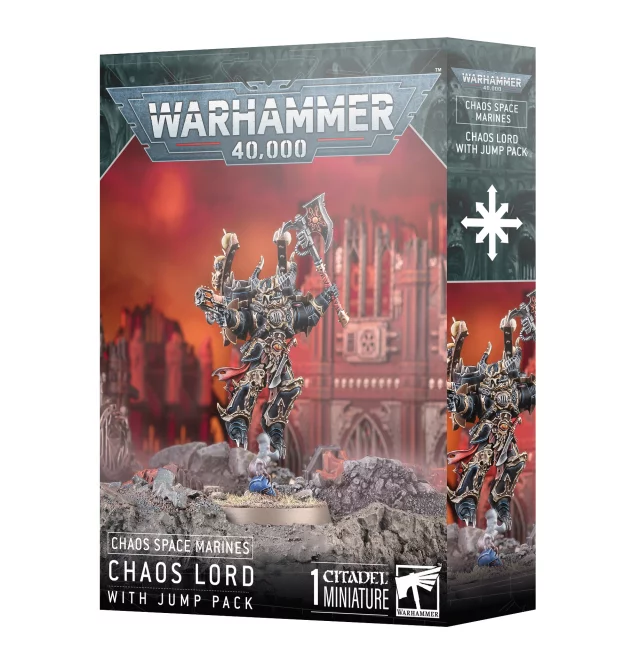 W40k: Chaos Space Marines - Chaos Lord with Jump Pack (1 Figur) (2024) - Warhammer