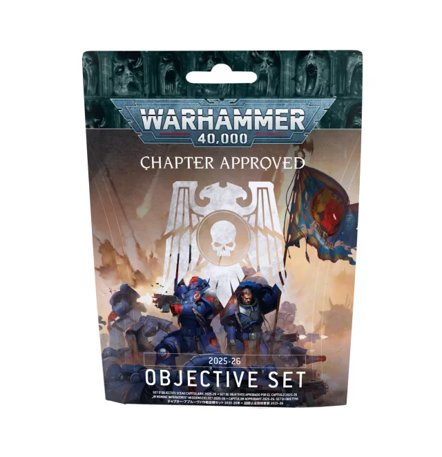 W40k: Chapter Approved - Objective Set (2025) (beschädigte Verpackung) - Warhammer