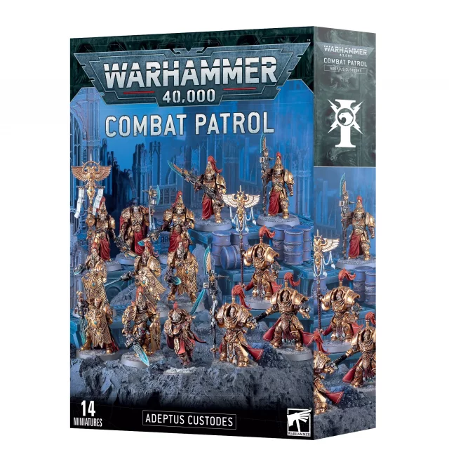 W40k: Combat Patrol - Adeptus Custodes (14 Figuren) - Warhammer
