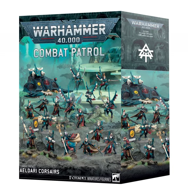 W40k: Combat Patrol - Aeldari Corsairs (17 Figuren) - Warhammer