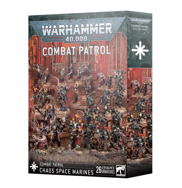 W40k: Combat Patrol - Chaos Space Marines (26 Figuren) (2024) - Warhammer