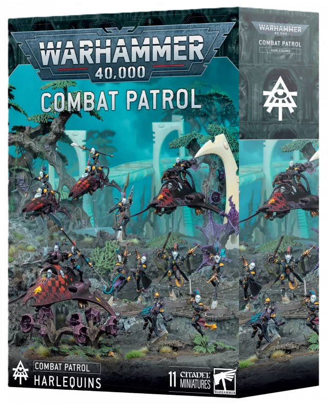 W40k: Combat Patrol - Harlequins (11 Figuren) - Warhammer