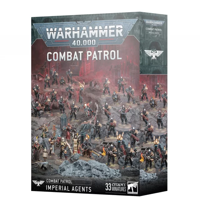 W40k: Combat Patrol - Imperial Agents (33 Figuren) - Warhammer