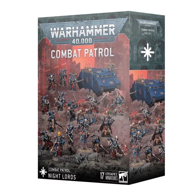 W40k: Combat Patrol - Night Lords (17 Figuren) - Warhammer