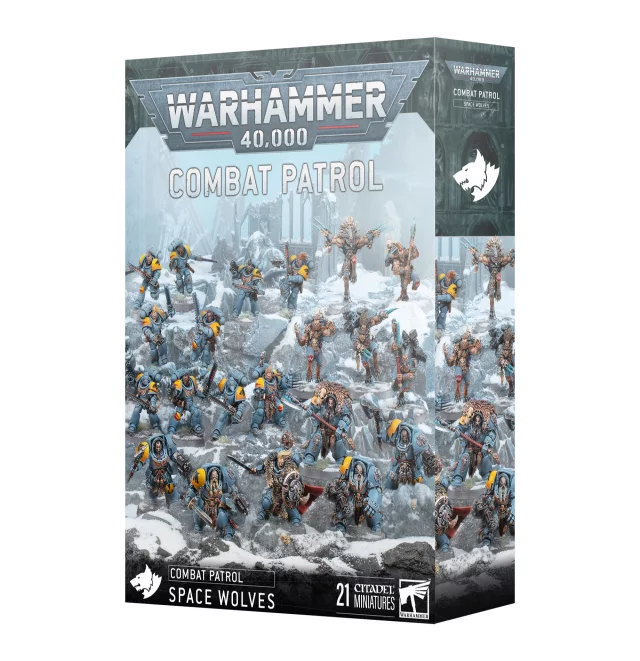 W40k: Combat Patrol - Space Wolves (21 Figuren) - Warhammer