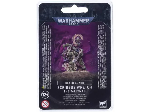W40k: Death Guard - Scribbus Wretch the Tallyman (1 Figur) - Warhammer
