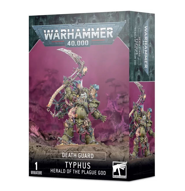 W40k: Death Guard - Typhus, Herald of the Plague God (1 Figur) - Warhammer