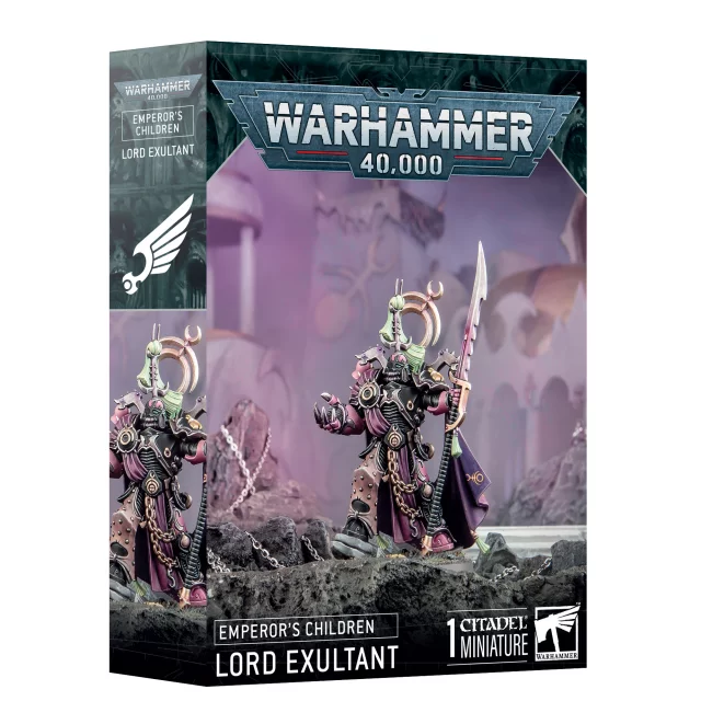 W40k: Emperors Children - Lord Exultant (1 Figur) - Brettspiel
