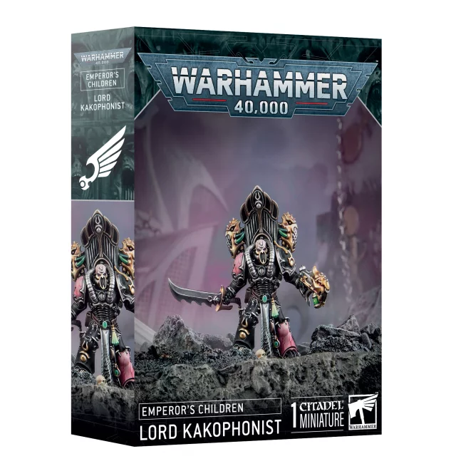 W40k: Emperors Children - Lord Kakophonist (1 Figur) - Brettspiel