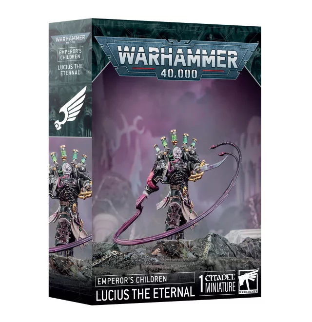 W40k: Emperors Children - Lucius The Eternal (1 Figur) - Brettspiel