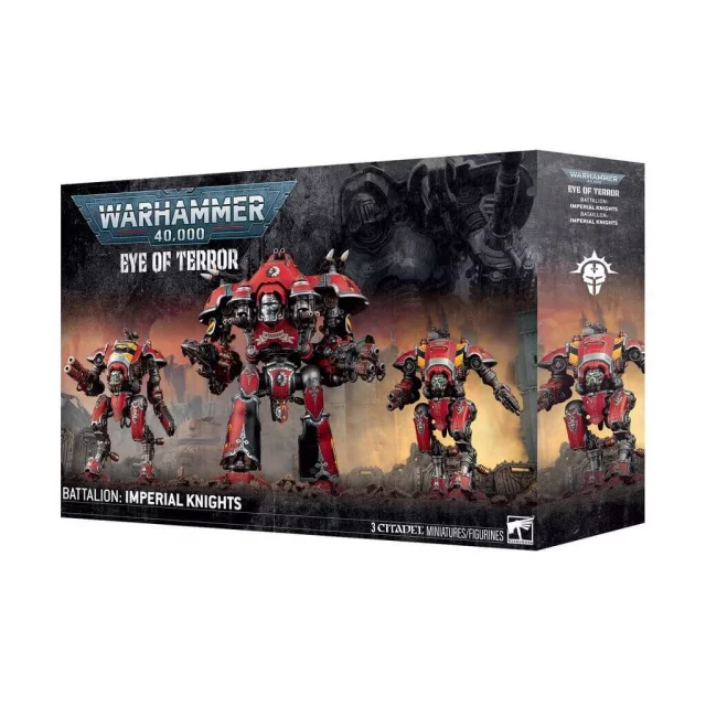 W40k: Eye of Terror - Battalion: Imperial Knights (3 Figuren) - Warhammer