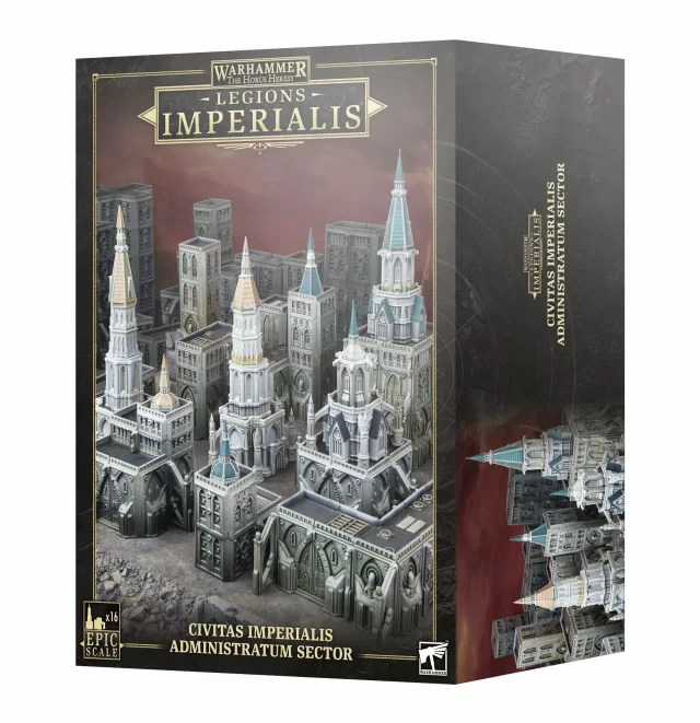 Warhammer: Horus Heresy - Legions Imperialis - Civitas Imperialis Administratum Sector (beschädigte Verpackung) - Brettspiel
