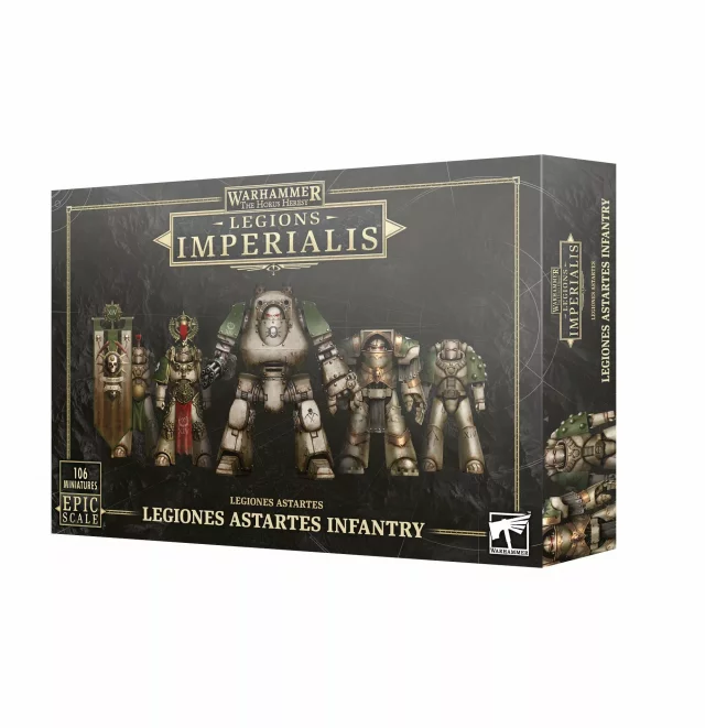 Warhammer: Horus Heresy - Legions Imperialis - Legiones Astartes Rhino Transport Detachment (beschädigte Verpackung) - Brettspiel