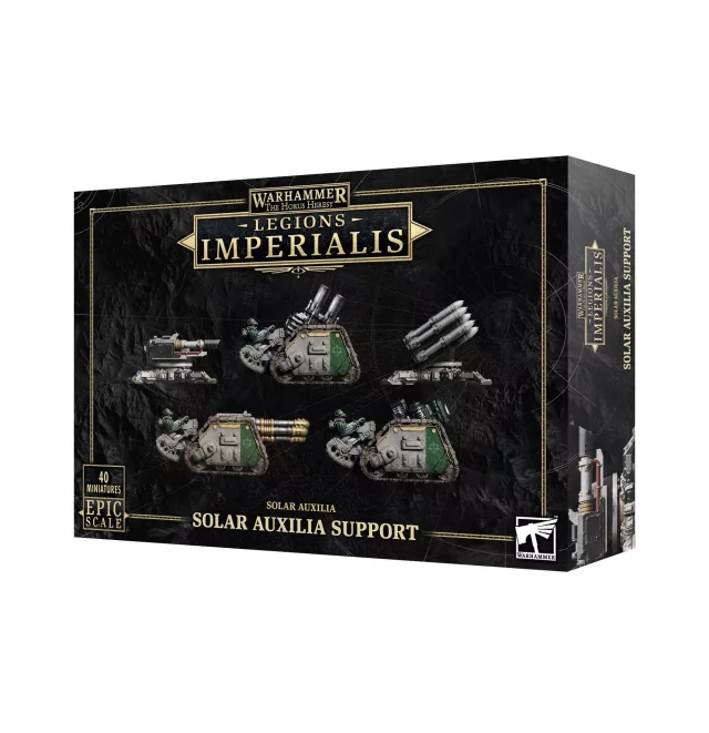 Warhammer: Horus Heresy - Legions Imperialis - Solar Auxilia Support (40 Figuren) - Brettspiel