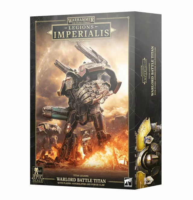 Warhammer: Horus Heresy - Legions Imperialis - Titan Legions Warlord Battle Titan - Brettspiel