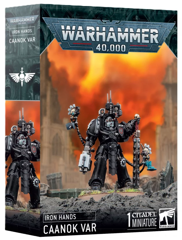 W40k: Iron Hands - Caanok Var (1 Figur) - Warhammer