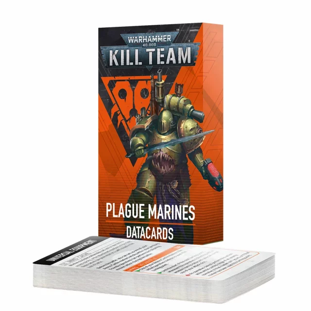 W40k: Kill Team - Plague Marines Datacards  - Warhammer