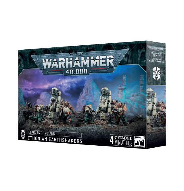 W40k: Leagues of Votann - Cthonian Earthshakers (4 Figuren) - Warhammer