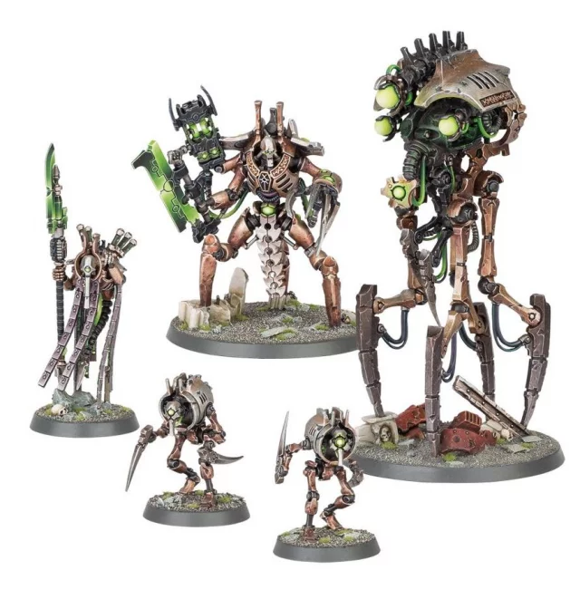 W40k: Necrons - Necrons Royal Court (5 Figuren) - Warhammer
