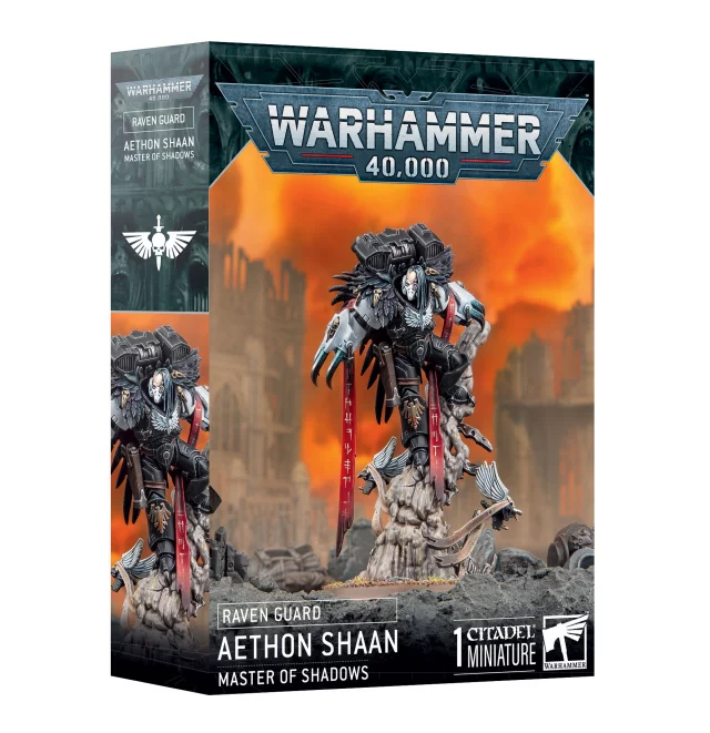 W40k: Raven Guard - Aethon Shaan Master of Shadows (1 Figur) - Warhammer