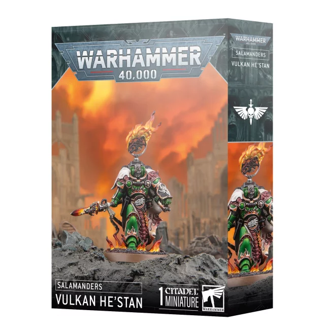 W40k: Salamanders - Vulkan He'Stan (1 Figur) - Warhammer
