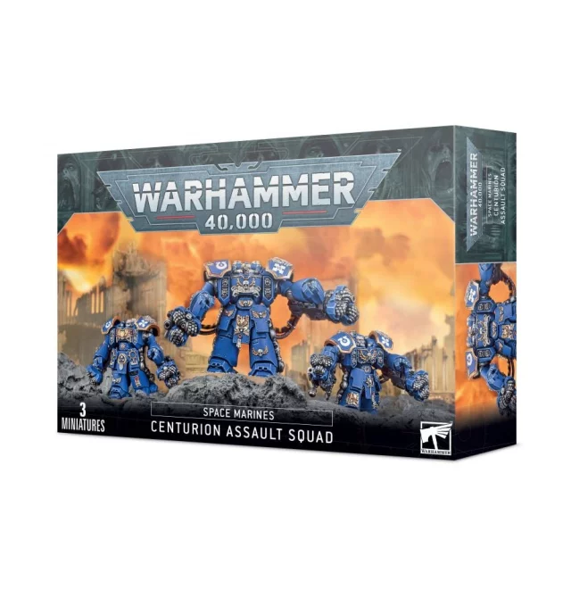W40k: Space Marine Centurion Assault Squad / Devastator Squad (3 Figur) - Warhammer