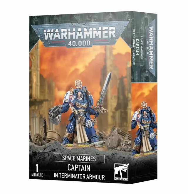 W40k: Space Marines - Captain in Terminator Armour - Warhammer
