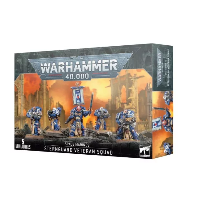 W40k: Space Marines - Sternguard Veteran Squad (5 Figuren) - Warhammer