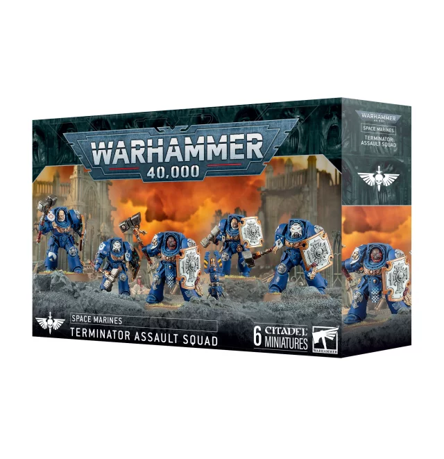 W40k: Space Marines - Terminator Assault Squad (6 Figuren) - Warhammer