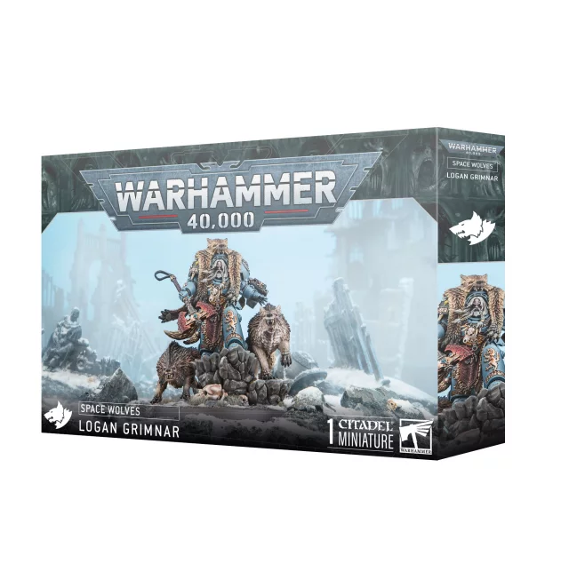W40k: Space Wolves - Logan Grimnar (1 Figur) - Warhammer