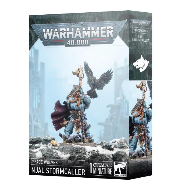 W40k: Space Wolves - Njal Stormcaller (1 Figur) - Warhammer