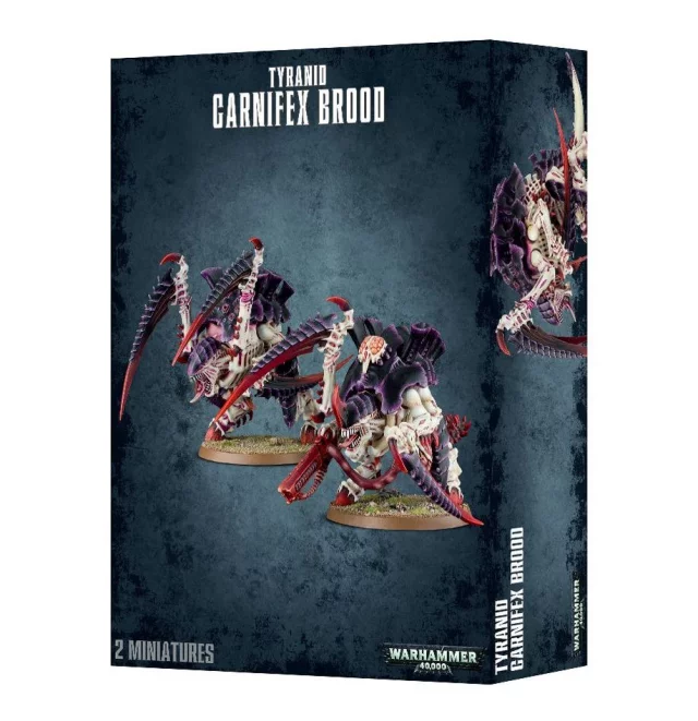 W40k: Tyranid - Old One Eye's Carnifex Brood (2 Figuren) - Warhammer