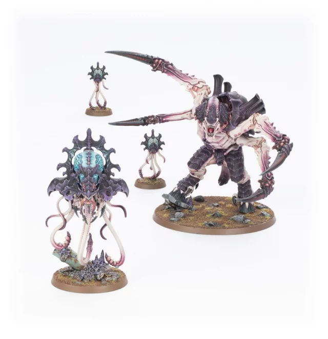 W40k: Tyranids - Horrors of the Hive (4 Figuren) - Warhammer