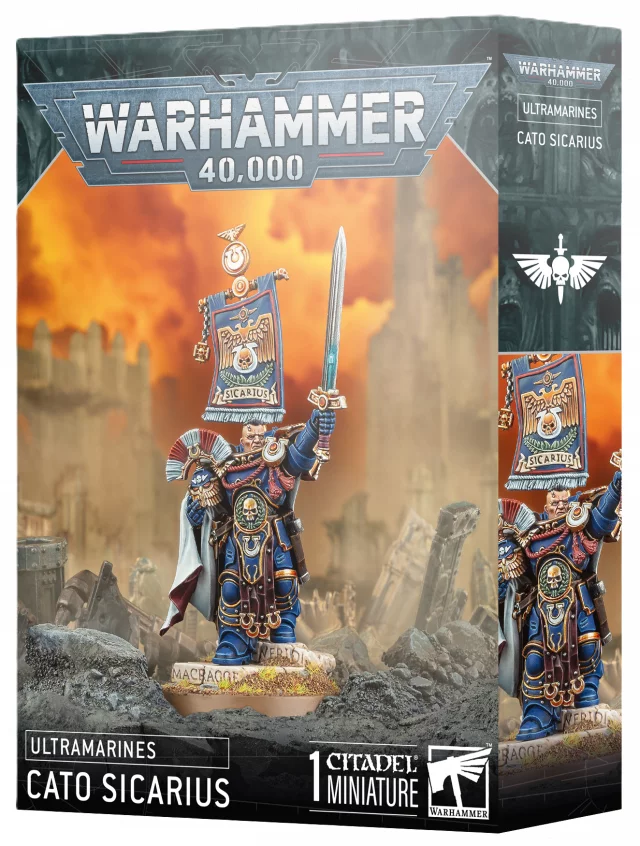 W40k: Ultramarines - Cato Sicarius (1 Figur) - Warhammer