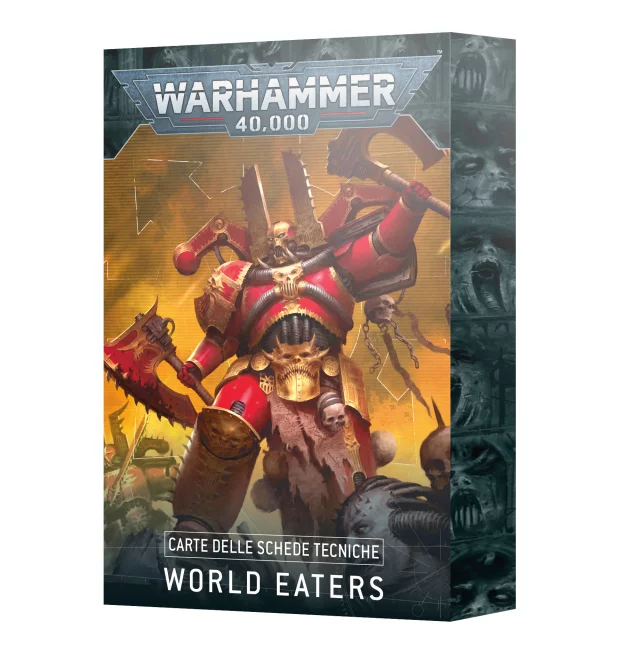 W40k: World Eaters Datacards (2025) - Warhammer