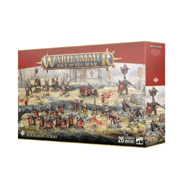 W-AOS: Battleforce: Cities of Sigmar - Founding Foray (26 Figuren) - Warhammer